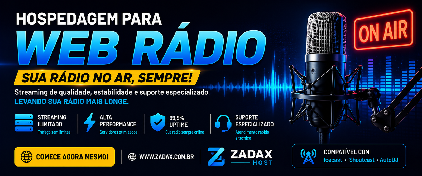 Banner da rádio